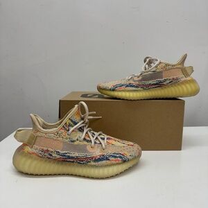 ~New W/ Box Mens Adidas Yeezy Boost 350 V2 MX Oat Multicolor Hype Sneaker Size 4